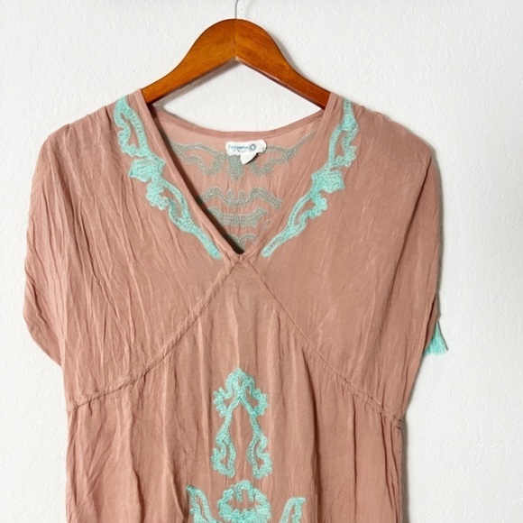 Poupette St Barth Embroidered Cover Up Dress - Picture 3 of 7